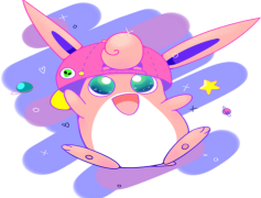 Wigglytuff Pokemon, Cute Appearance, Balloon Pokémon, Music Lullaby, Fairy Type PNG