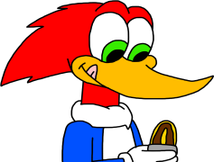 Woody Woodpecker, Cartoon Character, Mischievous Bird, Iconic Theme, Classic Humor PNG
