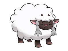 Wooloo Pokemon, Grassland, Playful, Rolling, Fluffy PNG