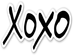 Xoxo, Kisses, Connection, Love, Affection PNG