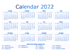 Year 2022 Calendar, Important Dates, Daily Organizer, Weekly Agenda, Events Schedule PNG