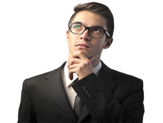 Young Businessman PNG