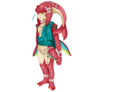 Zelda Mipha, Ancient Wisdom, Healing Powers, Courageous Warrior, Champion Link PNG