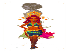 Zelda Urbosa, Thunder, Gerudo Warrior, Champion, Graceful PNG