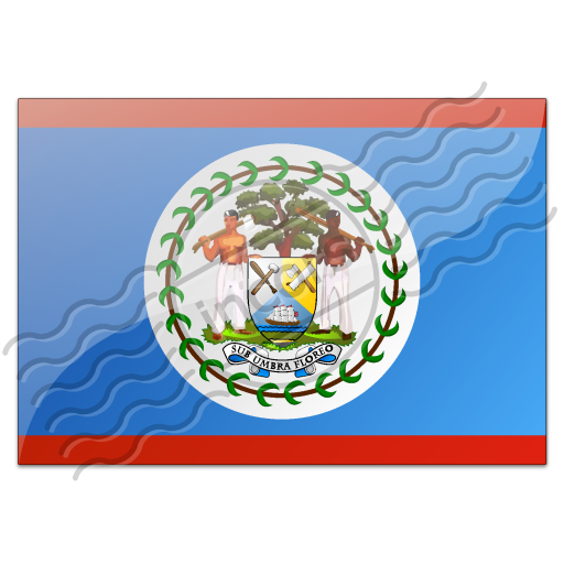 Belize Flag, Vibrant Colors, Central America, Historical Significance, Cultural Heritage PNG