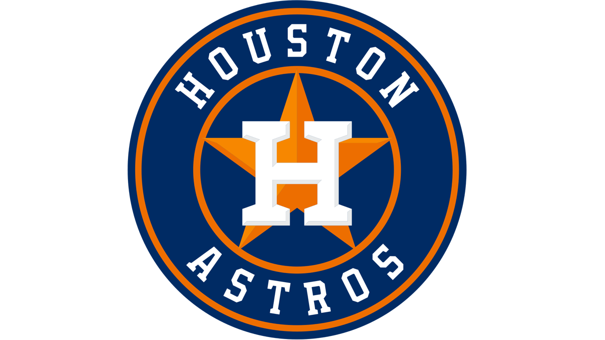 Houston Astros Logo, Astronaut Theme, Houston Heritage, MLB Franchise, Orange Blue Colors PNG